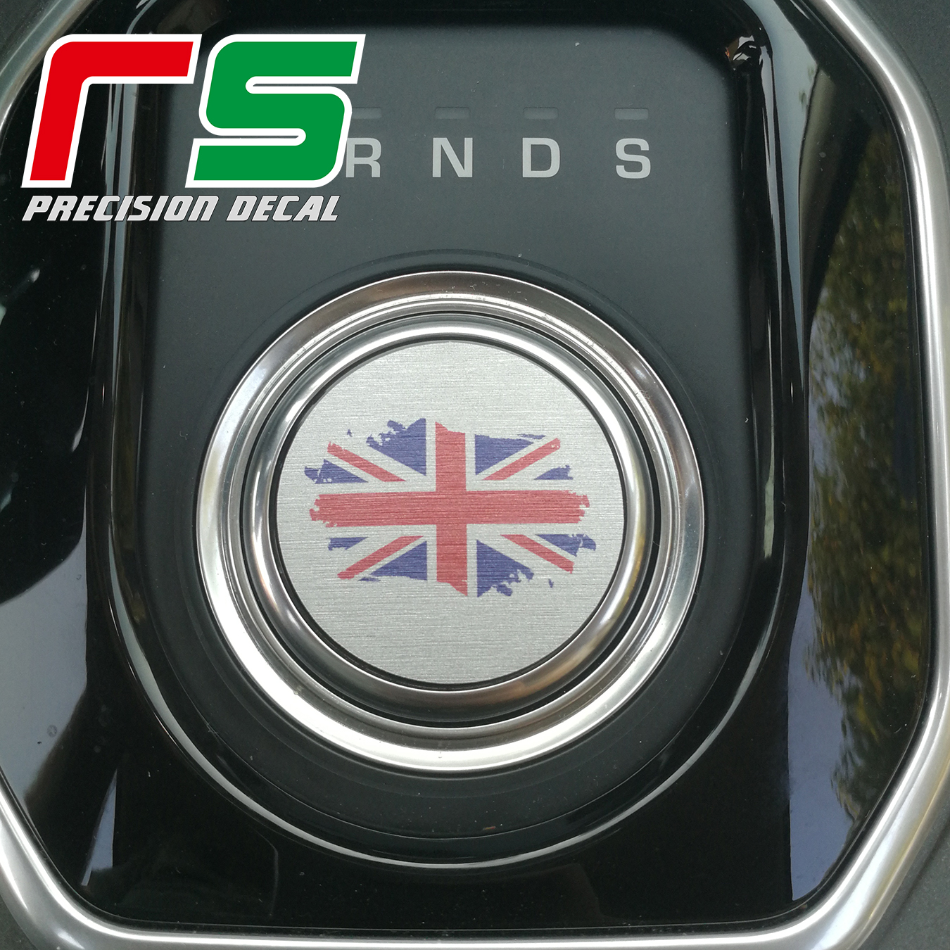 Gear Shift Knob Decals Custom Fit For Range Rover Evoque 2011 2012