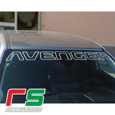 adesivo fascia striscia parasole jeep avenger