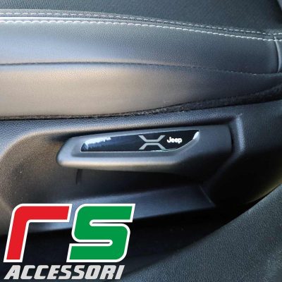 Jeep Avenger ADESIVI resinati alzata sedile decal