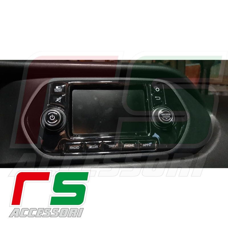 Fiat Tipo WALL DECAL frame uconnect stereo decal