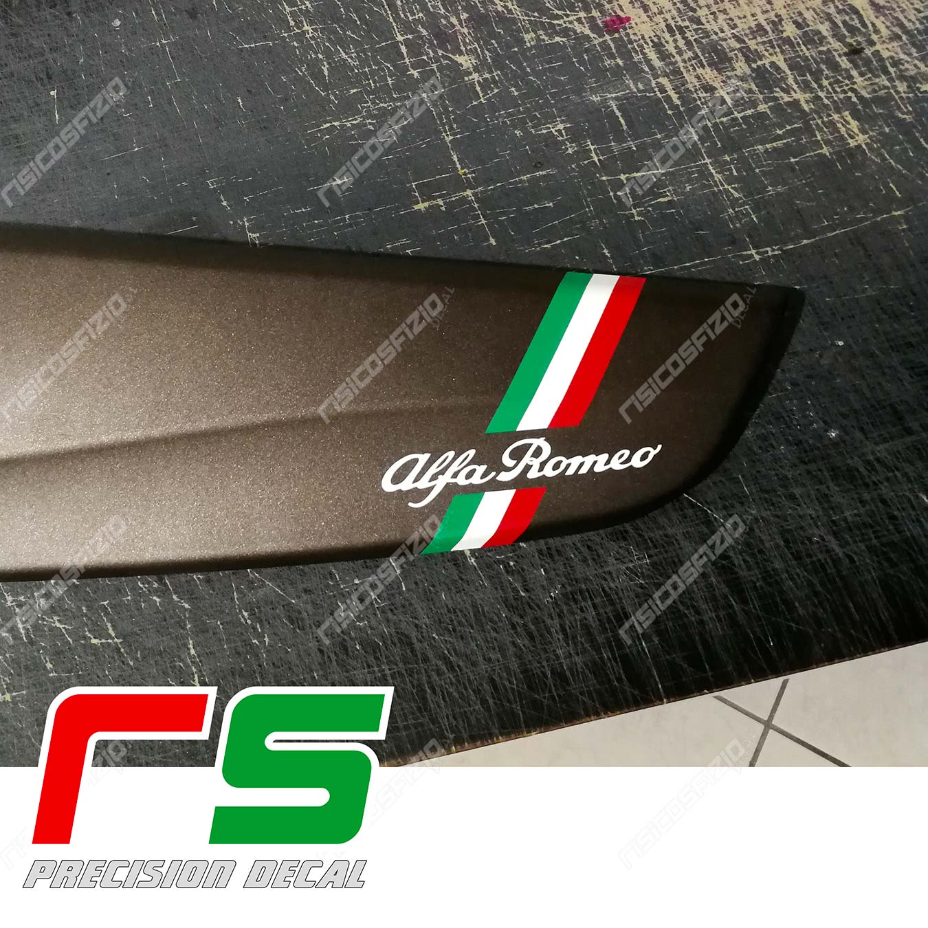 adhésifs Alfa Roméo Giulietta sticker décoration tableau de bord logo